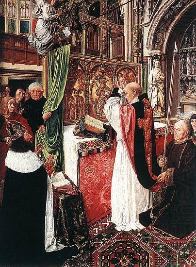 The Mass of St Gilles, Master of Saint Giles